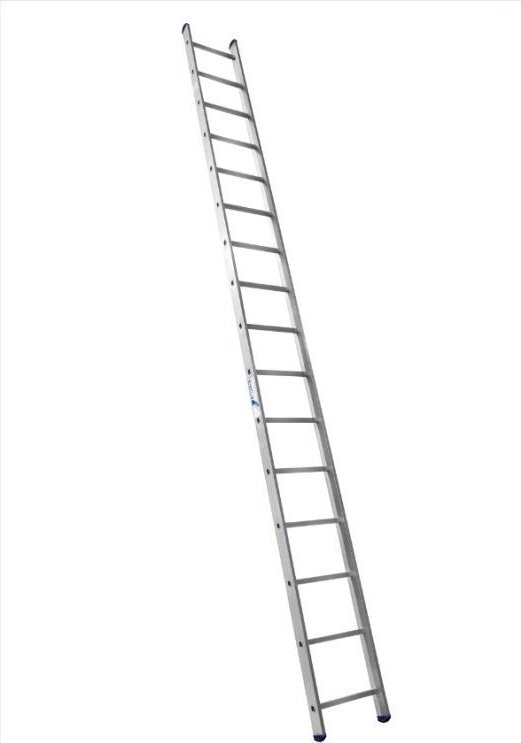 ALUMET Příložný žebřík HL1 5116 EUK 1 × 16 příček