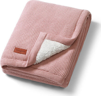 BabyOno bavlněná s fleecovou podšívkou, růžová