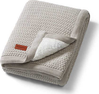 BabyOno bavlněná s fleecovou podšívkou, šedá