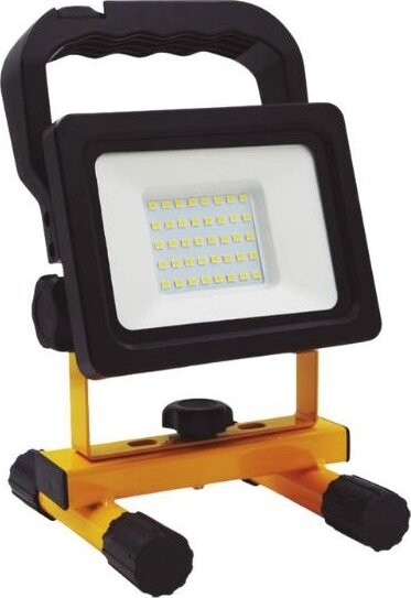 Garsaco Prenosný USB nabíjací LED reflektor 20 W 2000 lm, studený, stmievateľný vypínačom