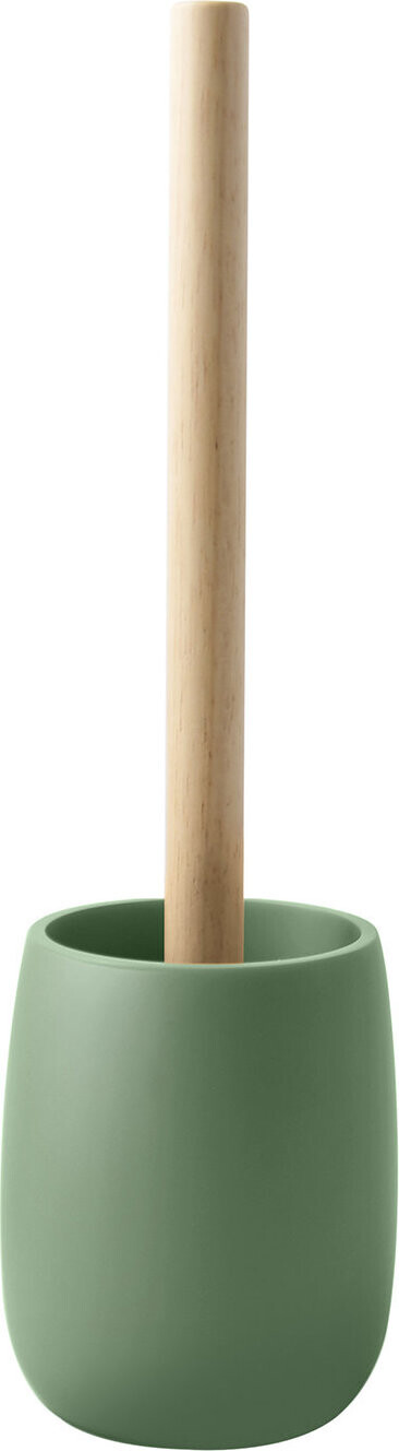 MSV – SPIRELLA WC kefa SVEN, so zelenou polyresinovou nádobou, drevo
