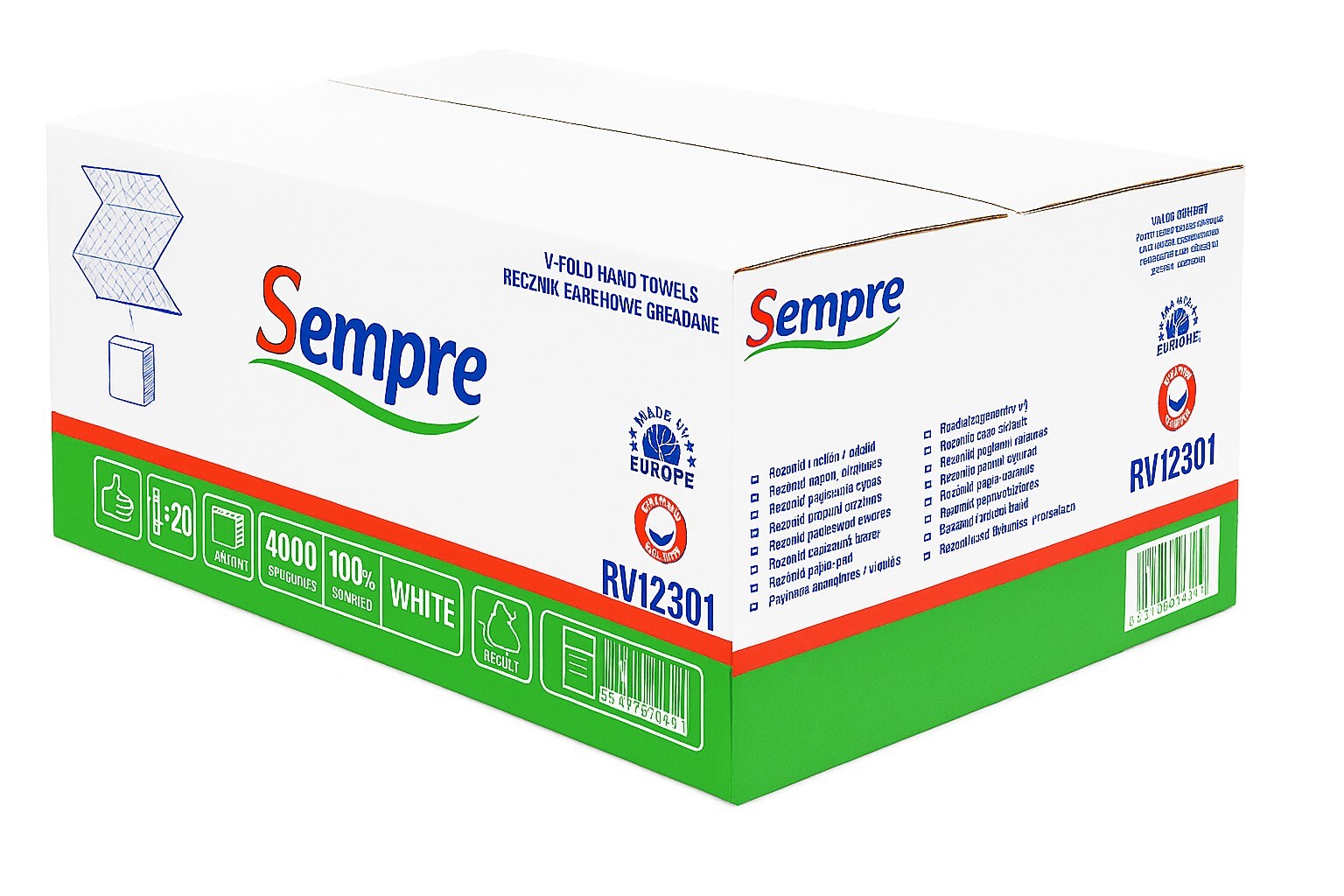 SEMPRE Papírové ubrousky 4000 ks