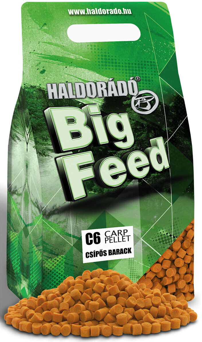 Haldorádó Pelety Big Feed C6 Pellet 2 kg 6 mm Pikantní broskev