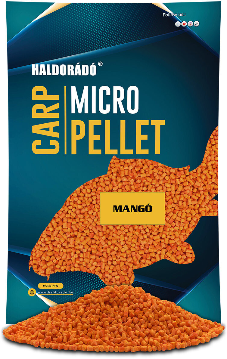Haldorádó Pelety Carp Micro Pellet 600 g 2,5 mm Mango