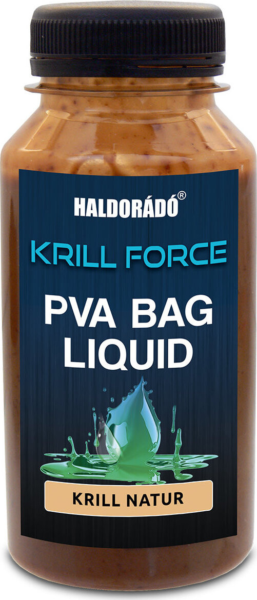 Haldorádó Dip Krill Force PVA Bag Liquid Krill Natur, 180 ml