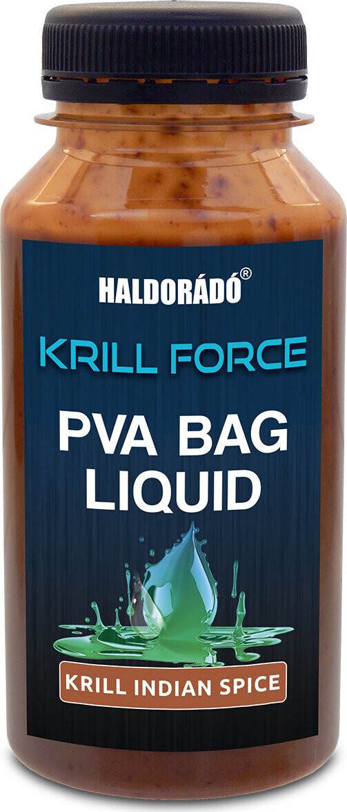 Haldorádó Dip Krill Force PVA Bag Liquid Krill Indian Spice, 180 ml