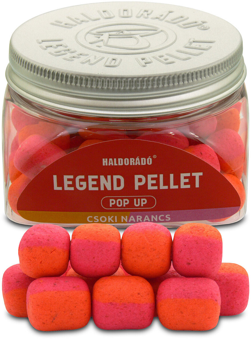 Haldorádó Pelety Legend Pellet Pop-Up 50 g 12+16 mm Čokoládový pomeranč