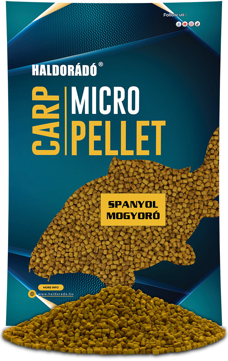 Haldorádó Pelety Carp Micro Pellet 600 g 2,5 mm Španělský ořech