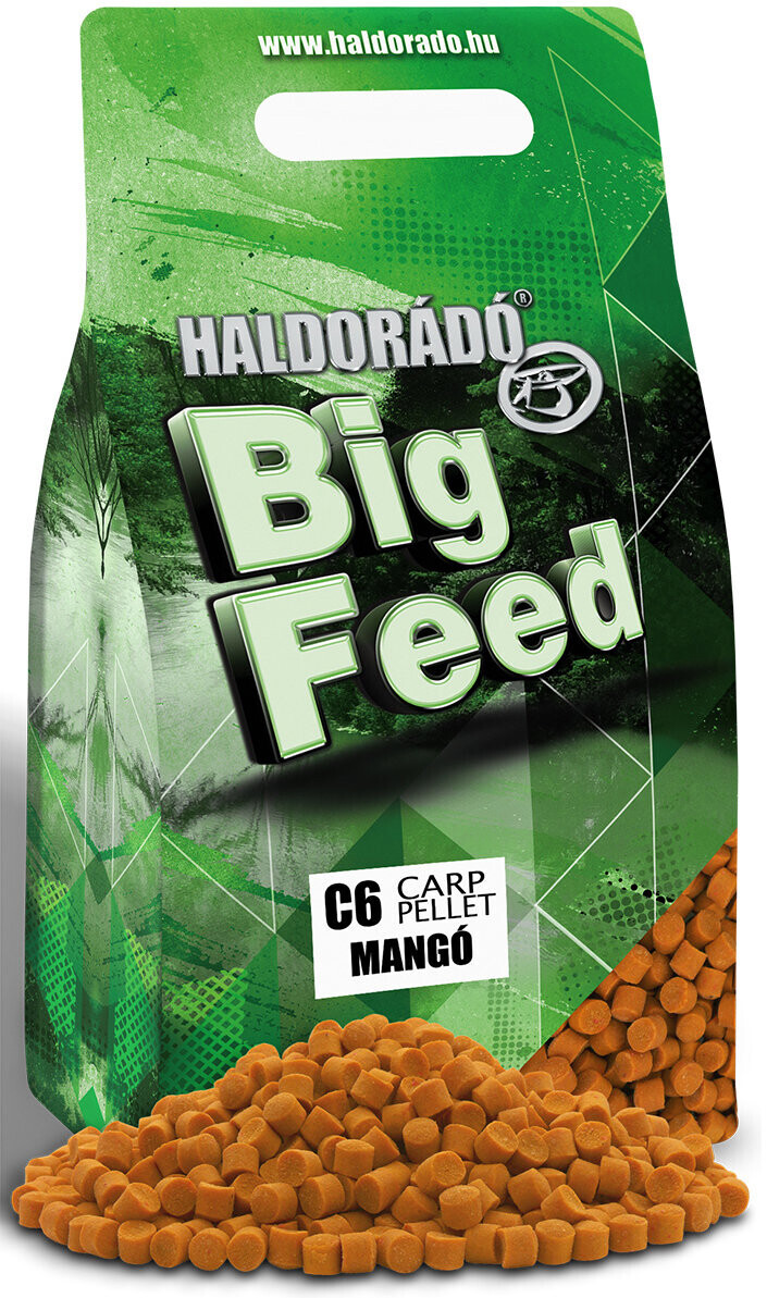 Haldorádó Pelety Big Feed C6 Pellet 2 kg 6 mm Mango