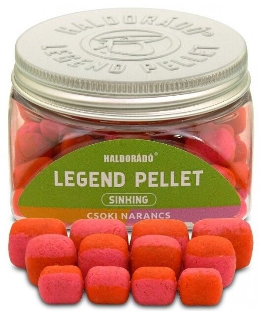 Haldorádó Pelety Legend Pellet Sinking 70 g 8/12/16 mm Čokoládový pomeranč