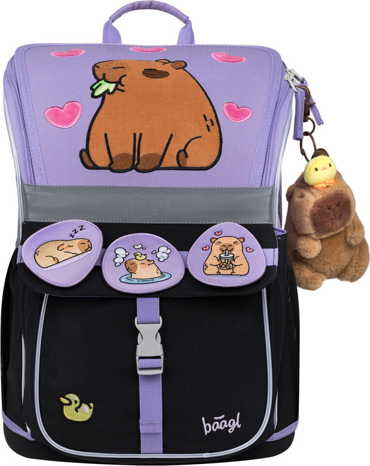 BAAGL Školská aktovka Zippy Kapybara