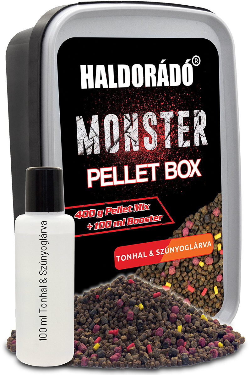 Haldorádó Pelety Monster Pellet Box 400 g 2 mm Tuňák/Patentka