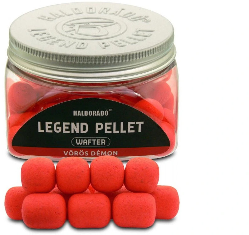 Haldorádó Pelety Legend Pellet Wafters 50 g 12/16 mm Červený démon-Jahoda