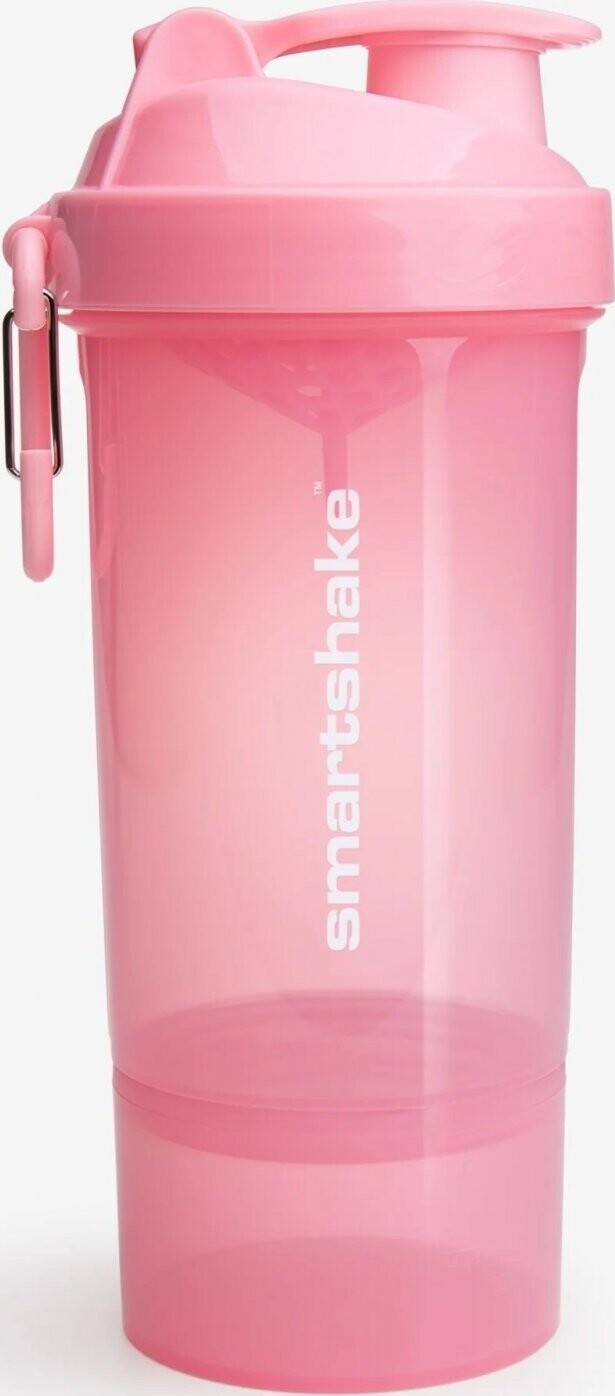 SmartShake Viacdielny šejker Original2Go One 800 ml Pink svetloružový