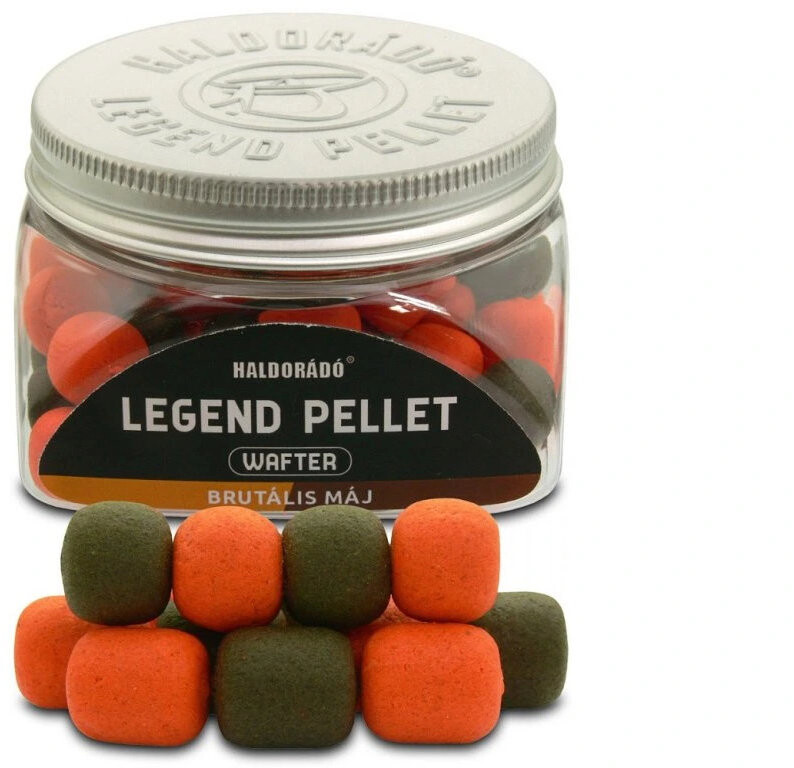 Haldorádó Pelety Legend Pellet Wafters 50 g 12/16 mm Brutální játra