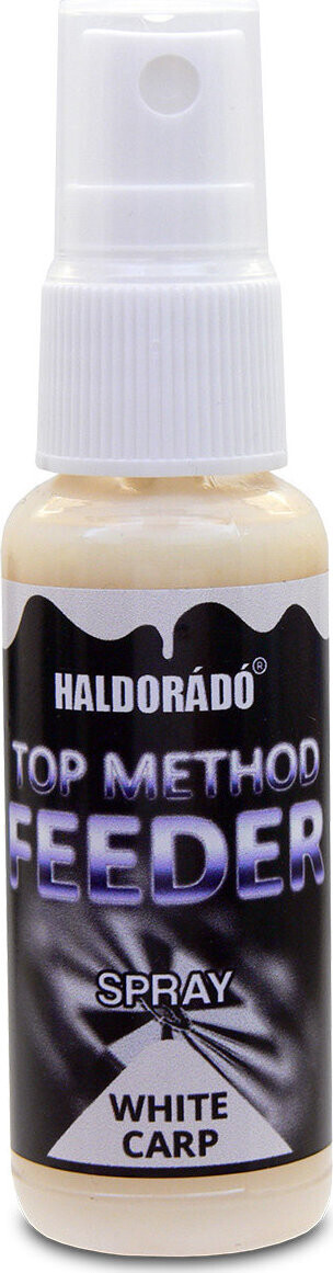 Haldorádó Dip Top Method Feeder Activator Spray Bílý kapr, 30 ml