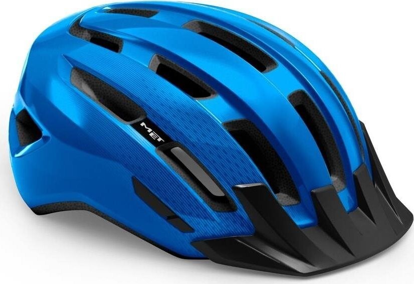 MET DOWNTOWN modrá lesklá S/M