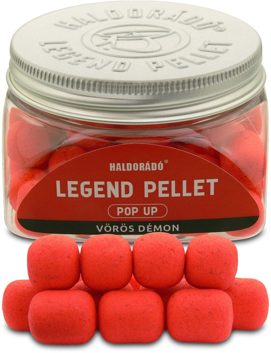 Haldorádó Pelety Legend Pellet Pop-Up 50 g 12+16 mm Červený démon
