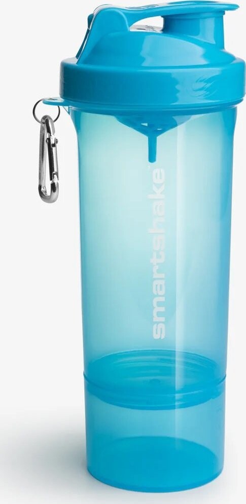 SmartShake Viacdielny šejker Slim 500 ml modrý