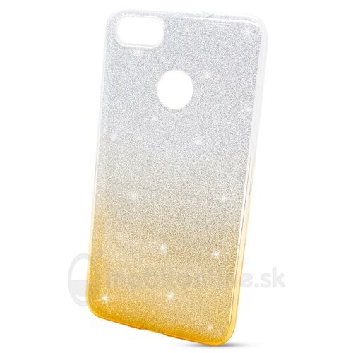 Puzdro Shine Shimmer TPU Huawei P9 Lite Mini - strieborno-zlaté