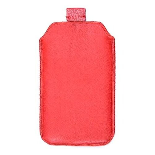 NOKIA 1320, NOKIA 1520 červené pravé kožené púzdro veľkosť 29 s vyťahovacím pútkom
