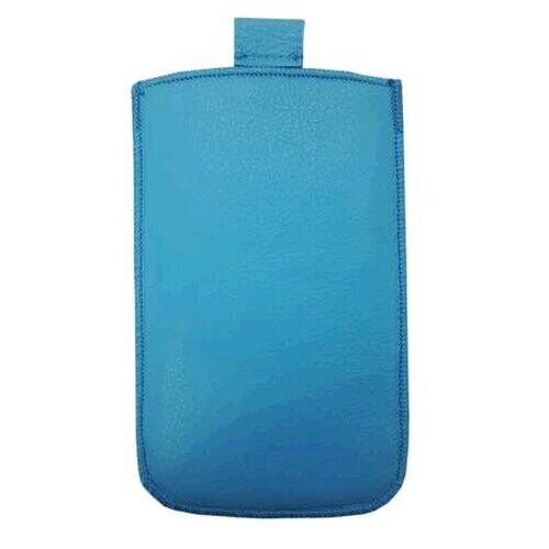 NOKIA 1320, NOKIA 1520 modré pravé kožené púzdro veľkosť 29 s vyťahovacím pútkom