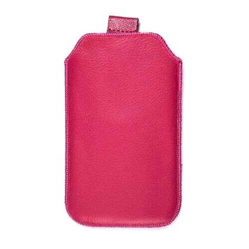 NOKIA 1320, NOKIA 1520 ružové pravé kožené púzdro veľkosť 29 vyťahovacím pútkom