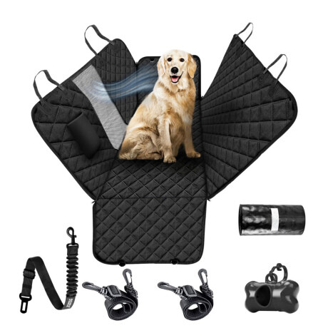 MG Dog Mat ochranná podložka do auta pre psa, čierna