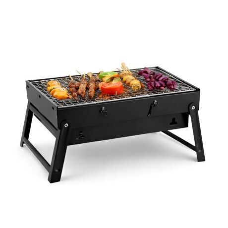 MG BBQ prenosný gril, čierny