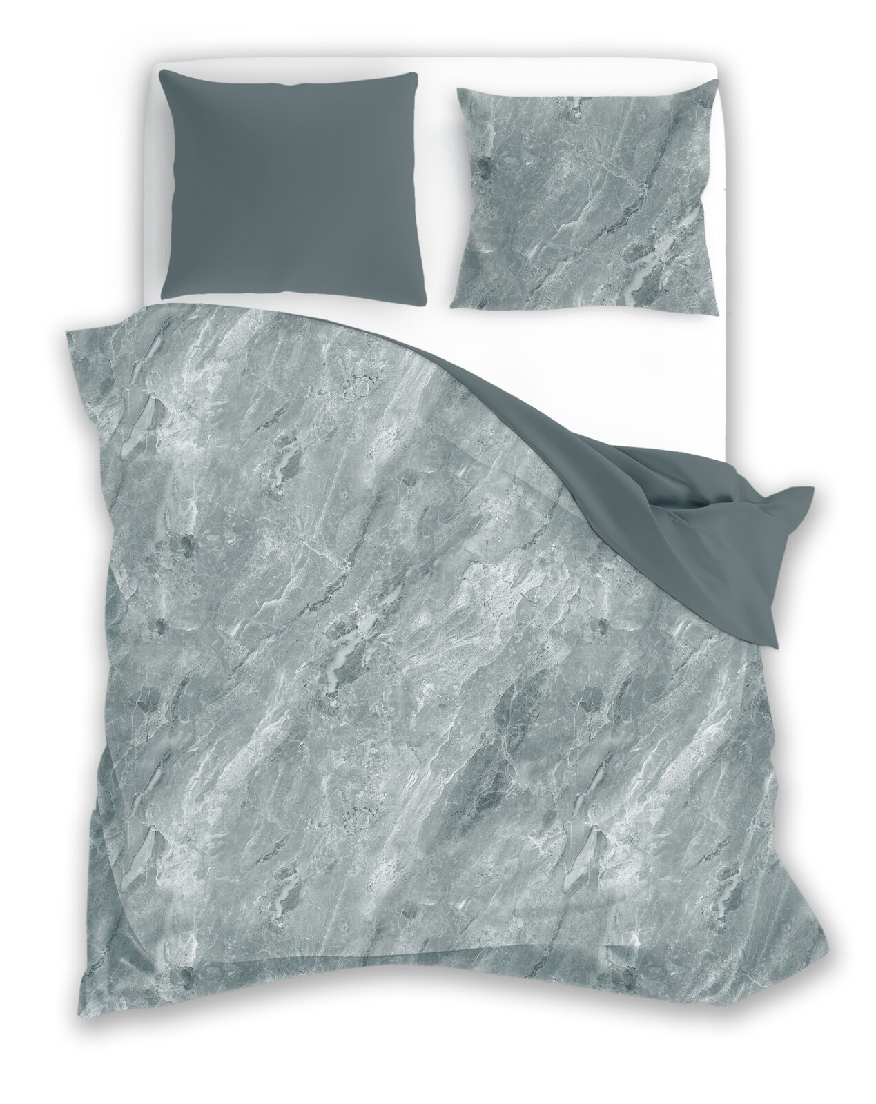 Bavlněné povlečení Pure Cotton 014 220x200 cm + 2x 70x80 cm šedé