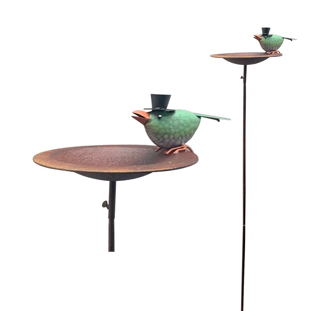 Krmítko pro ptáky ELEGANT 114 cm hnědé