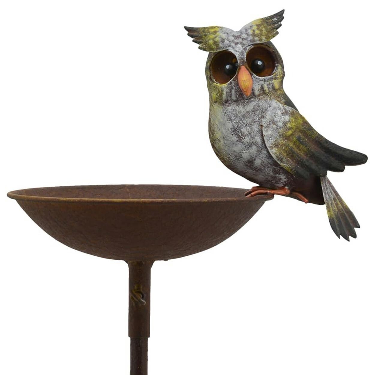 Krmítko pro ptáky OWL 124,5 cm hnědé