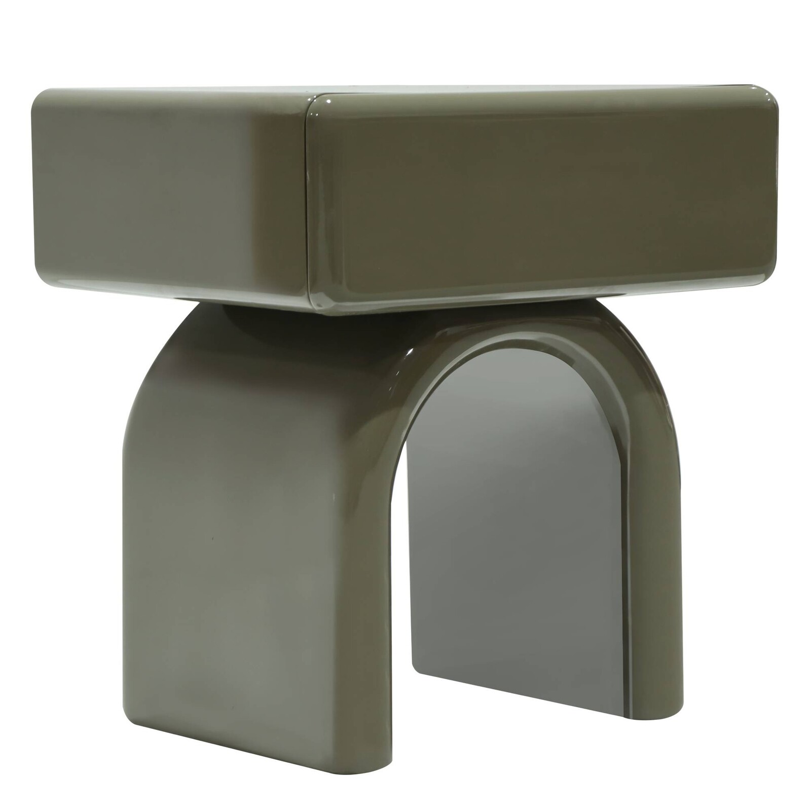 Noční stolek Blush zelený