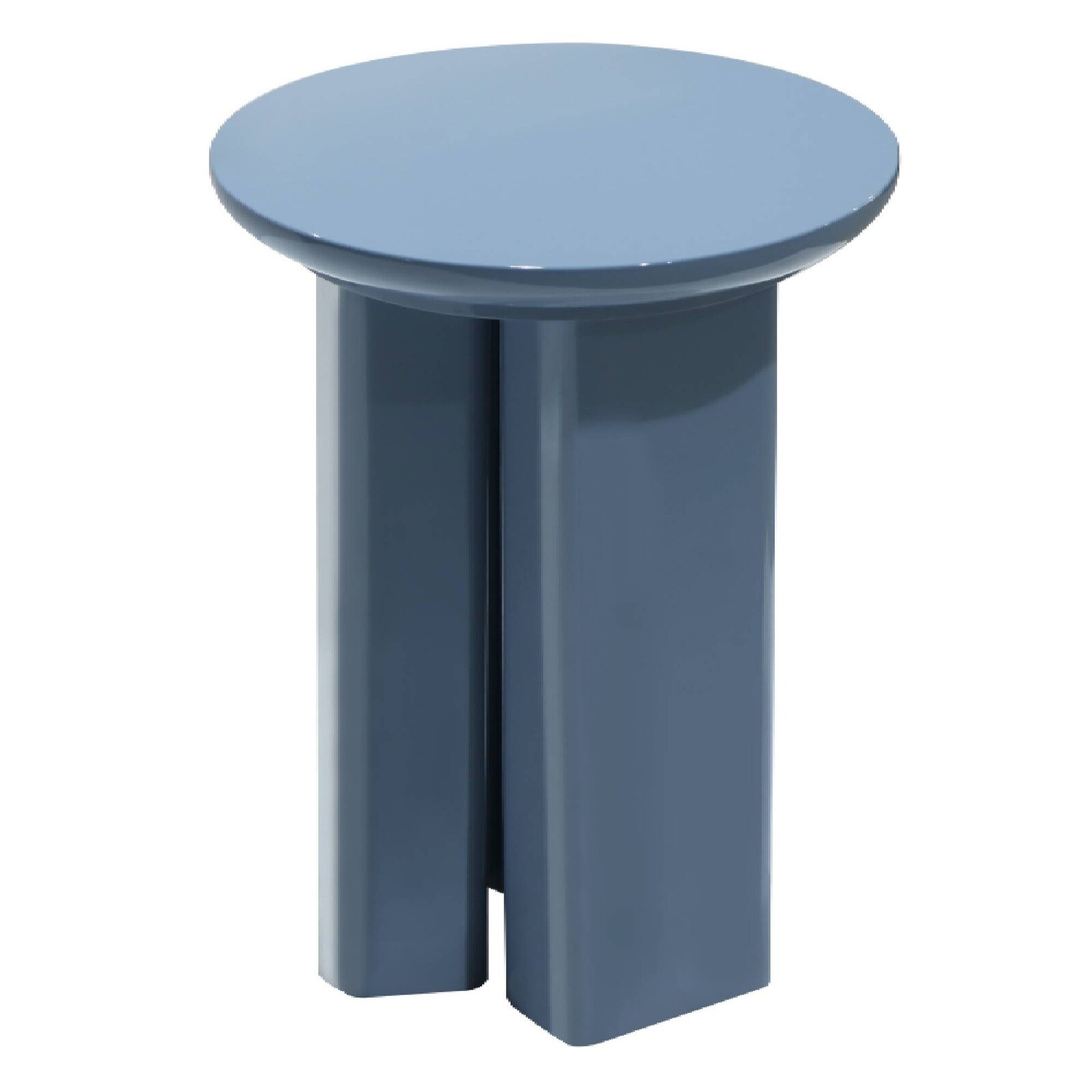 Odkládací stolek Brie 40 cm modrý