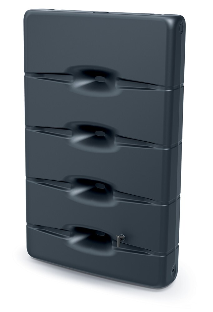 Sud na dešťovou vodu Aqua Slim 400 l antracit