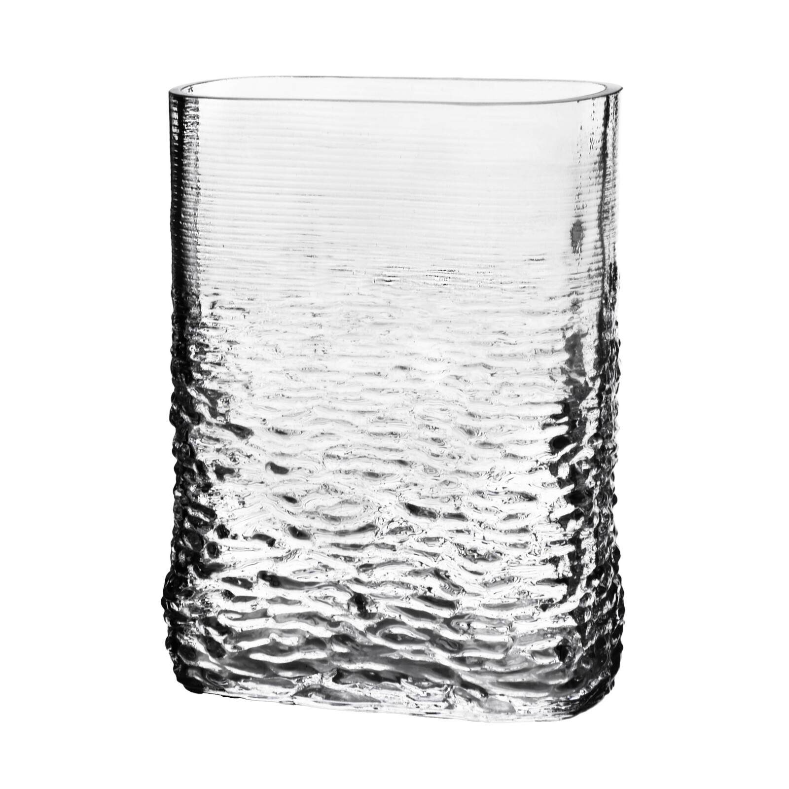 Váza Serenite 13x6,5x17 cm čirá