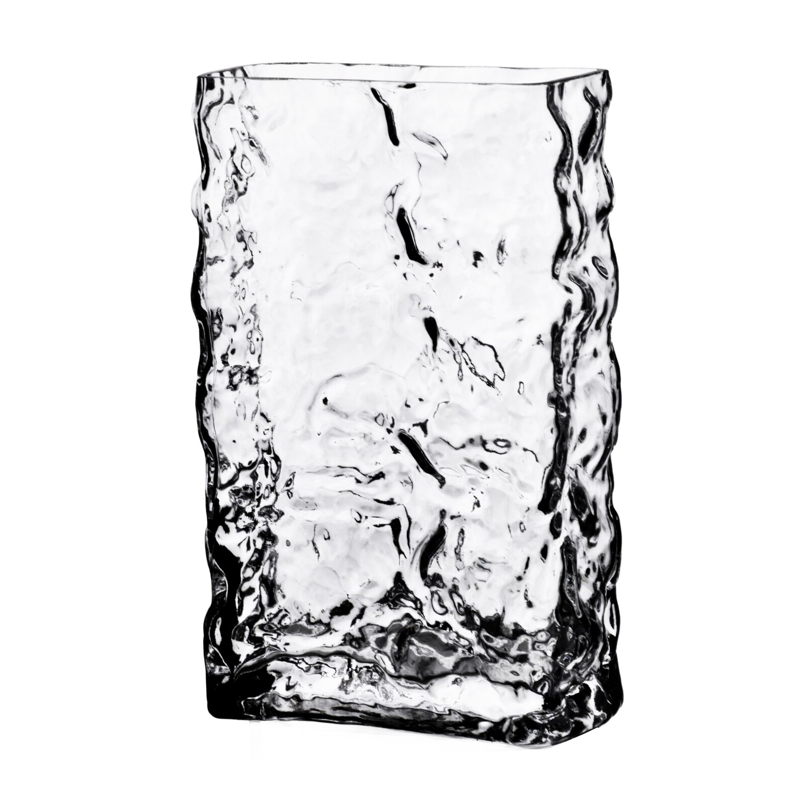 Váza Serenite 14,5x7x24 cm čirá