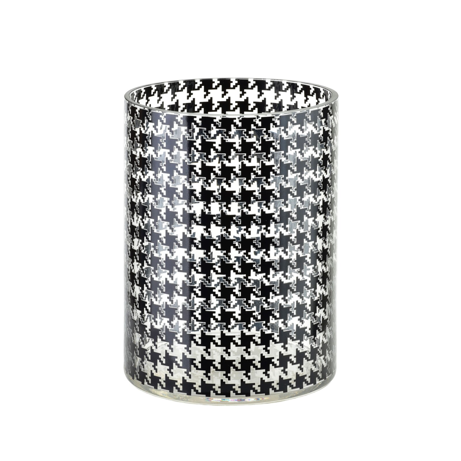 Váza Serenite 15x20 cm černá/čirá