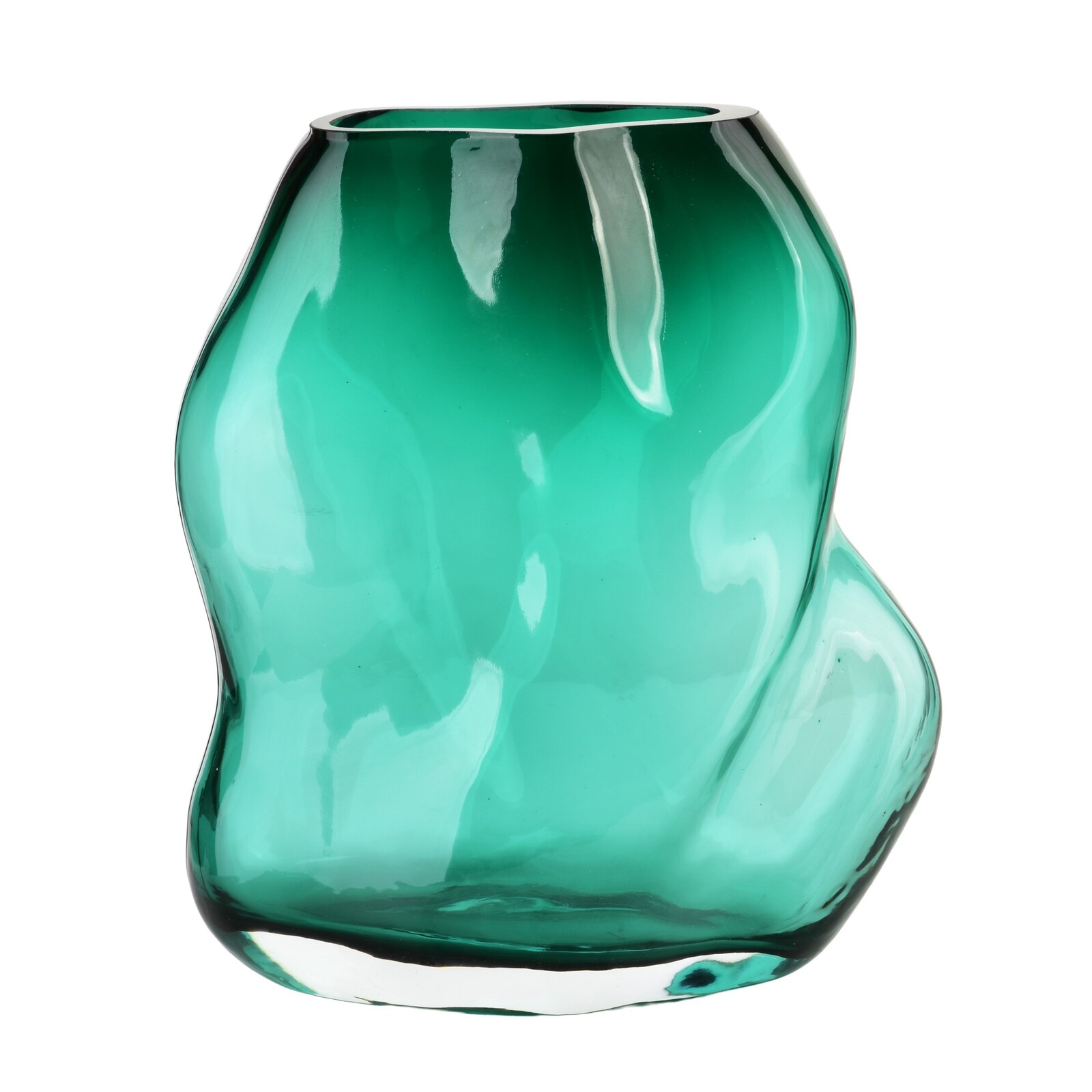 Váza Serenite 19x10x23,5 cm zelená