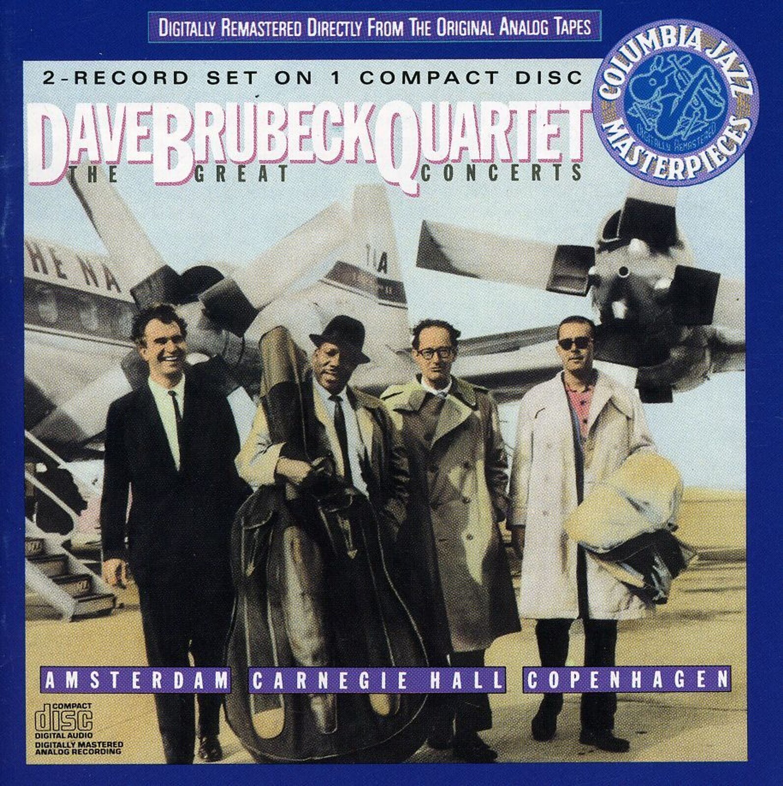 BRUBECK, DAVE QUARTET,... - GREAT CONCERTS, CD