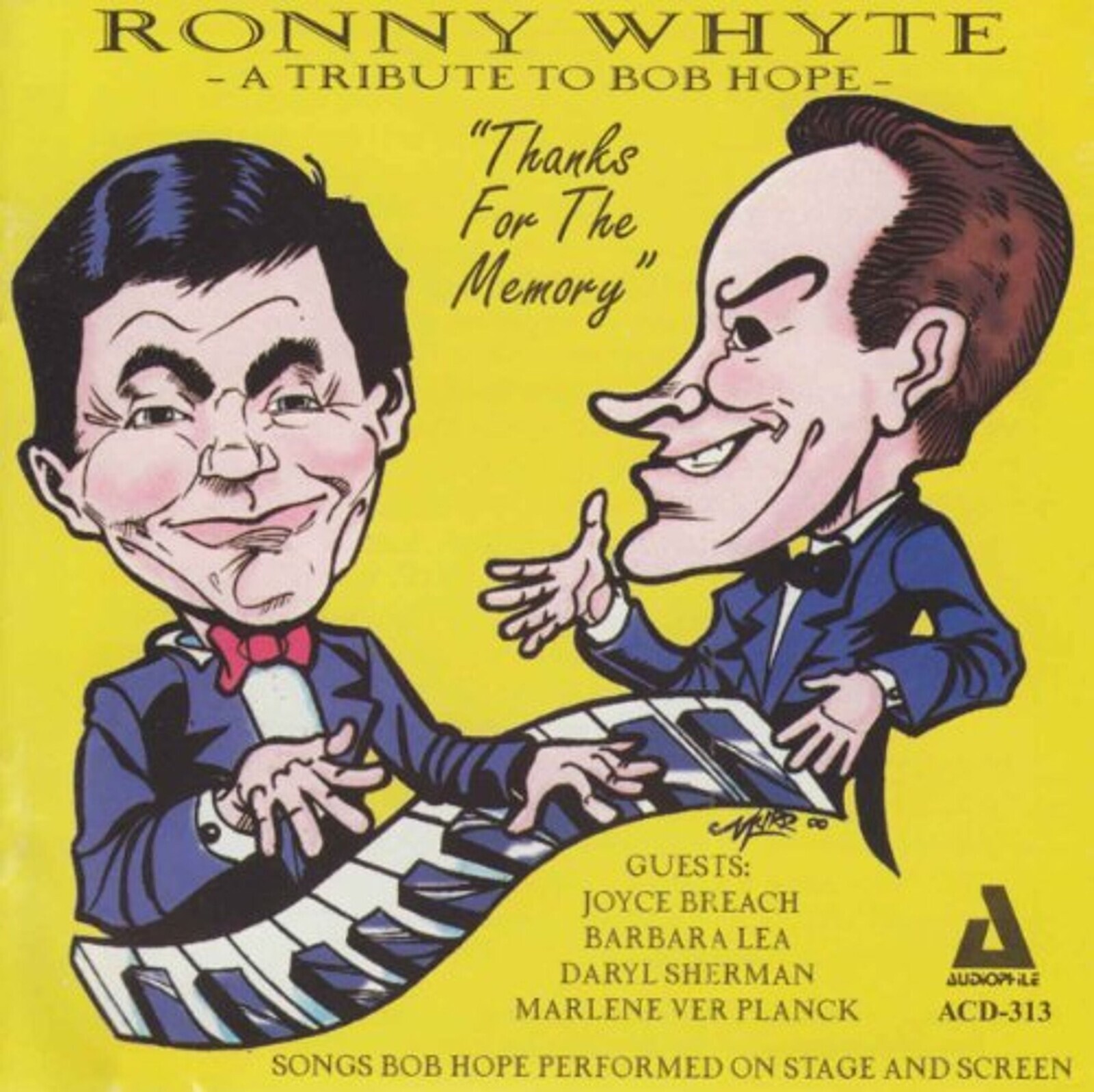 WHYTE, RONNY - THANKS FOR THE MEMORIES. A TRIBUTE TO BOB HOPE, CD
