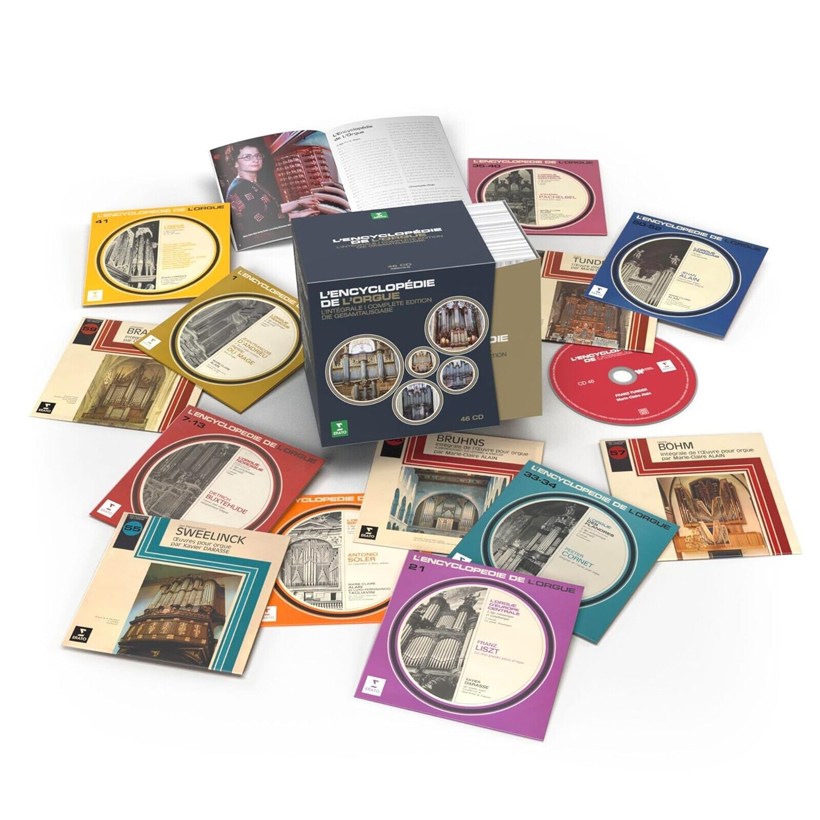 ALAIN, MARIE-CLAIRE - L'ENCYCLOPEDIE DE L ORGUE, CD