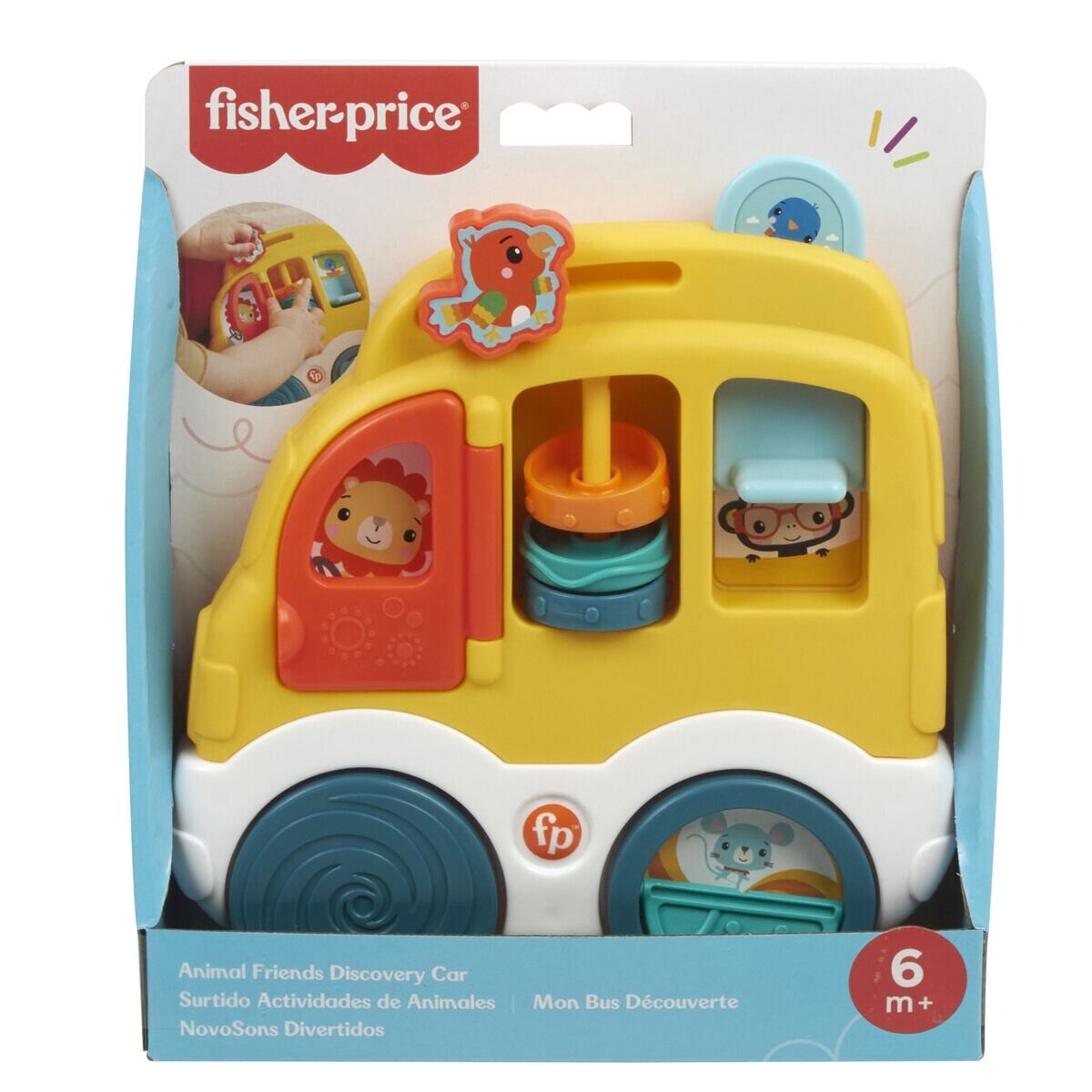 Fisher Price Objavujeme sa zvieratkami, viac druhov