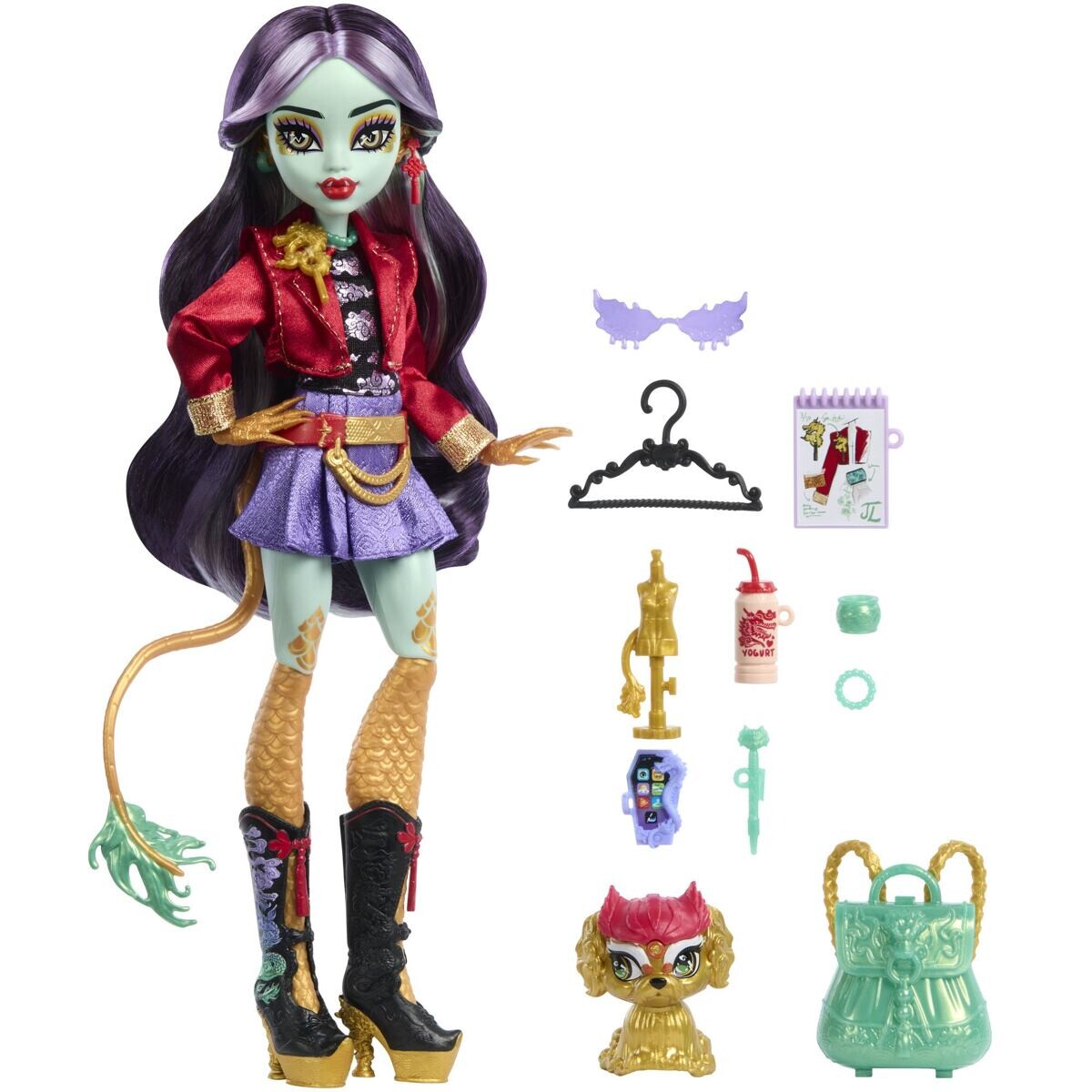 Mattel Monster High Bábika monsterka - Jinafire