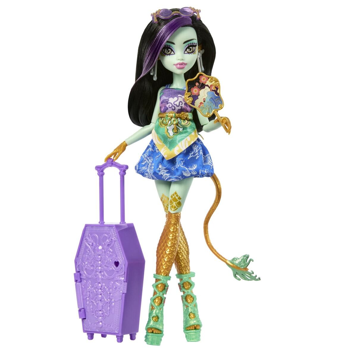 Mattel Monster High Skulltimate Secrets Destination bábika - Jinafire