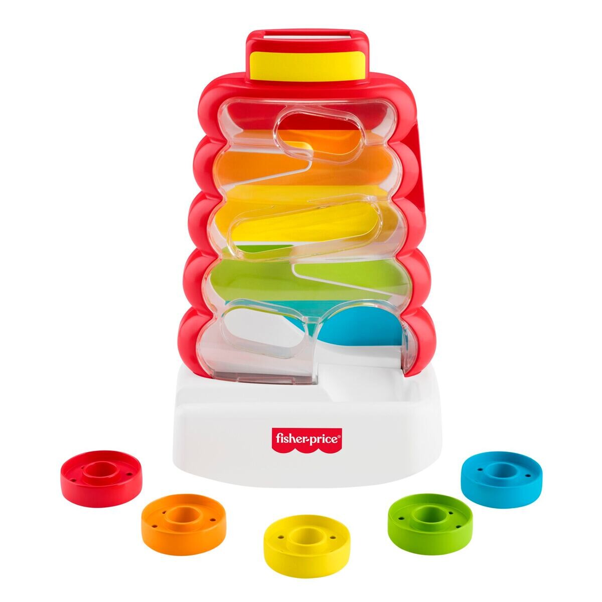 Fisher Price Veža s prepadávajúcimi krúžkami