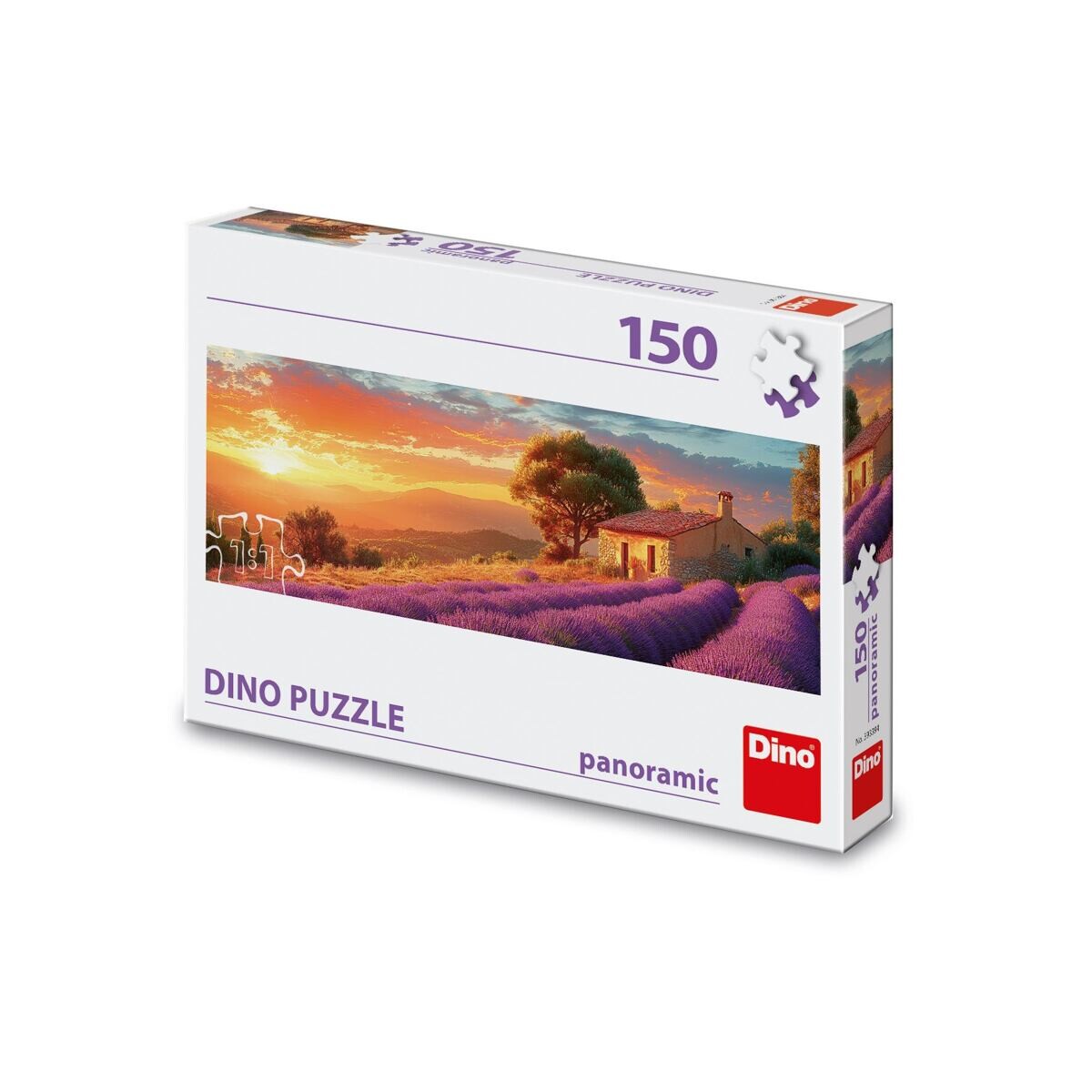 Dino Úchvatná krajina Puzzle 150 dielikov panoramic