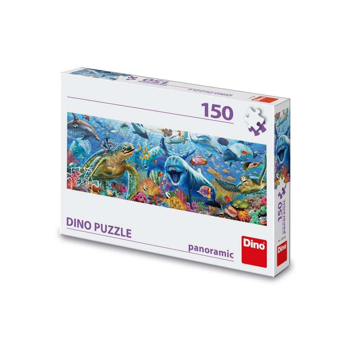 Dino Morský život Puzzle 150 dielikov panoramic