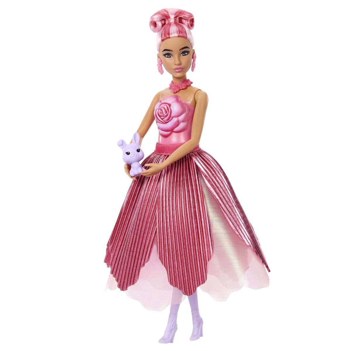 Mattel Barbie Petal POP Kvetinové prekvapenie - červená ruža