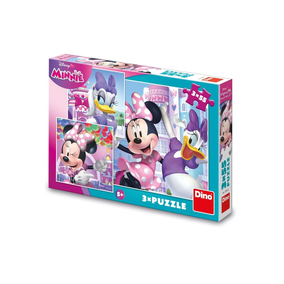Dino Minnie a Daisy Puzzle 3x55 dielikov